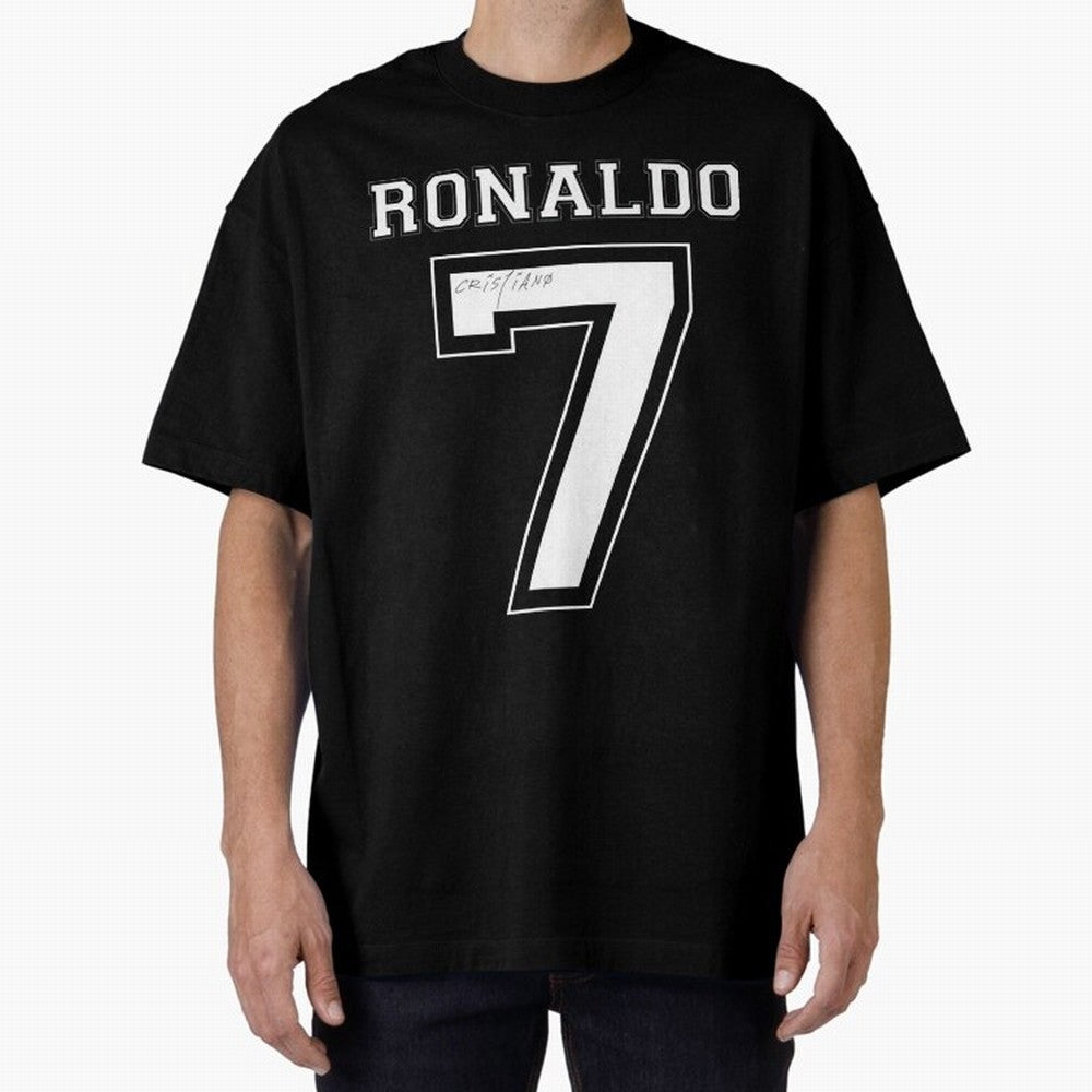 cristiano ronaldo Oversized T-Shirt Show Up for the Glory of FIFA World Cup 2026 Group Stage Highlighting CR7 and Messi, Argentina and Brazil Energy, Match Day Excitement, Supporter Culture, Golden Goals and Global Football Passion; Ideal for Fans