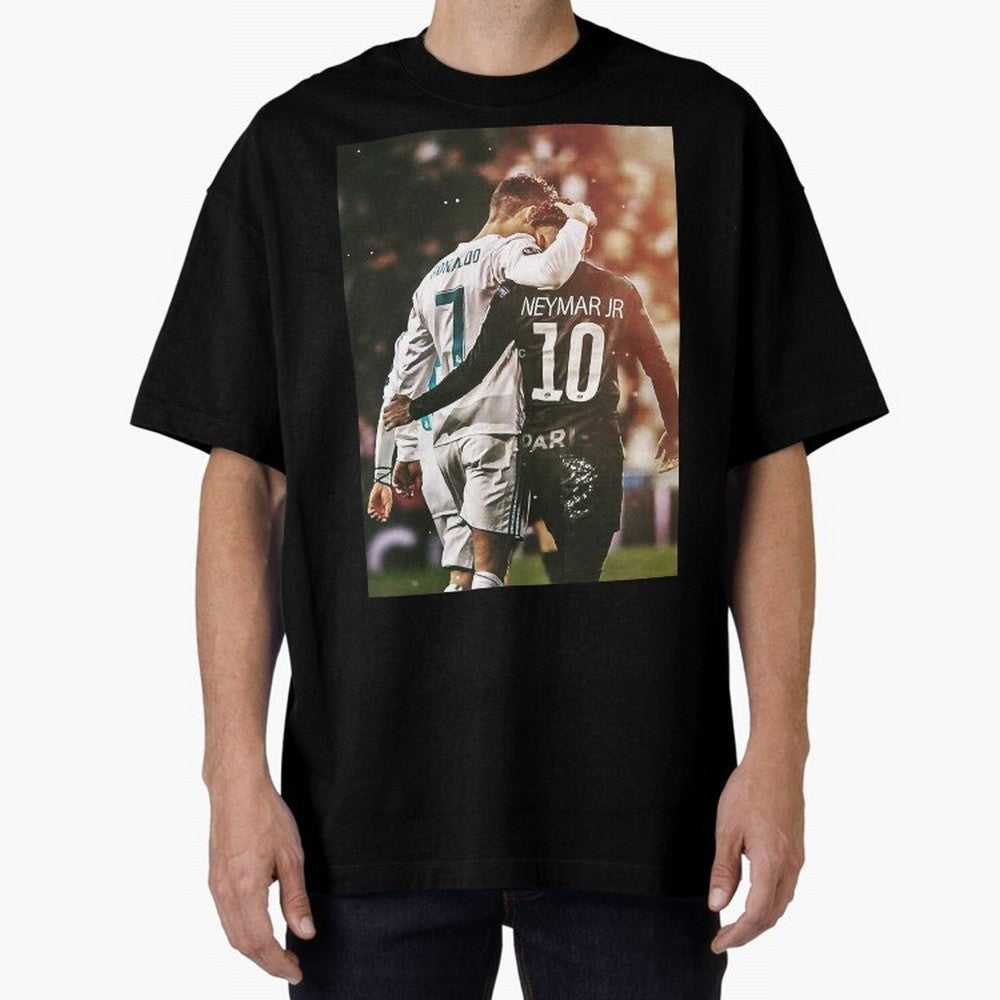 CR7 N Neymar Oversized T-Shirt Feel the Heartbeat of the FIFA World Cup 2026 USA Canada Mexico Journey through Haaland Highlights, Spain and Netherlands Pride, Tournament Hype, Historic Matchups, Family Viewing Parties and Global Sports Pride;