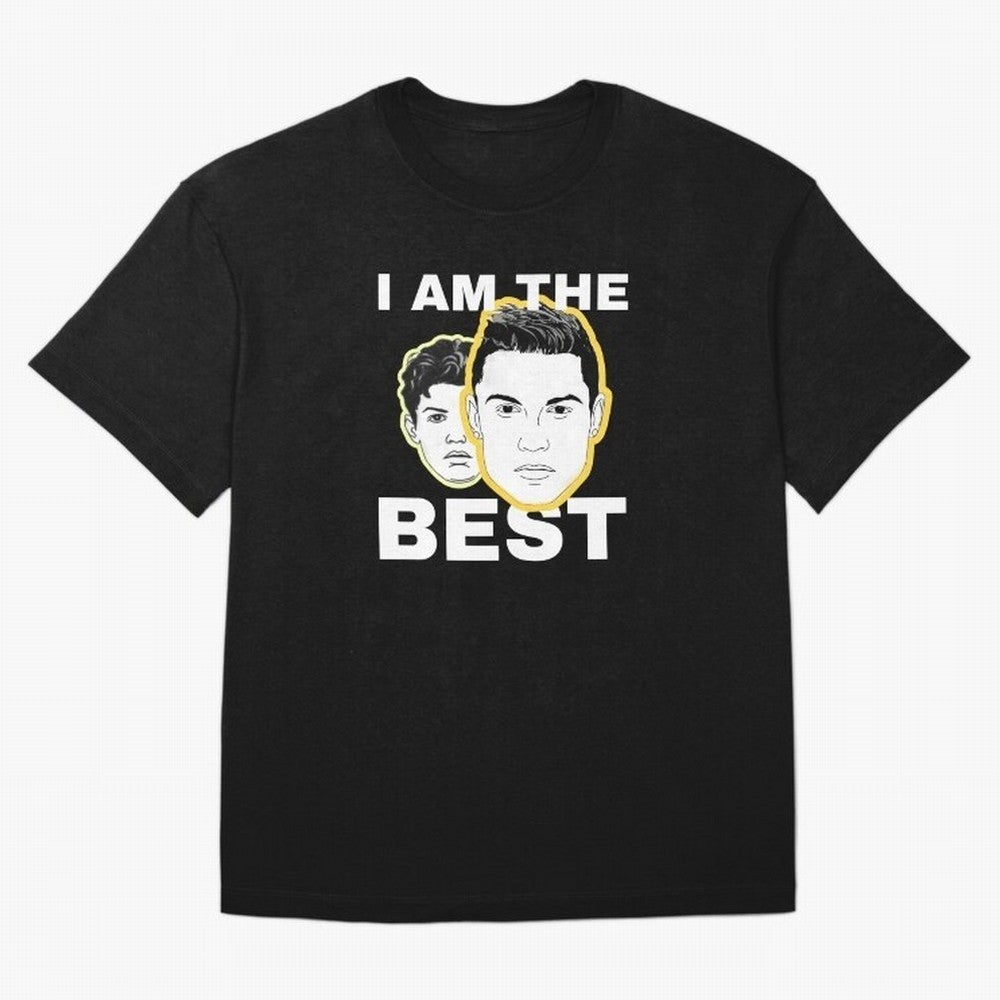 Cristiano Ronaldo - I Am The Best. Oversized T-Shirt Honor FIFA World Cup 2026 USA Canada Mexico for Fans of Messi, CR7 and Mbappe and England and Germany, Bringing Stadium Chants, National Pride, Trophy Dreams and Unforgettable Football Memories;