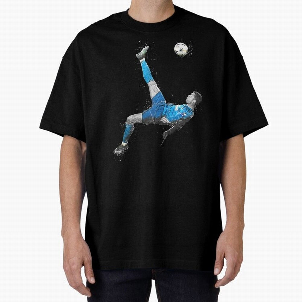 Cristiano Ronaldo Oversized T-Shirt Celebrate the Next Chapter of FIFA World Cup 2026 Group Stage Celebrating Neymar, Portugal Energy, Supporter Pride, Iconic Celebrations, Legendary Names and Global Match Day Energy; Great for Watch Parties,
