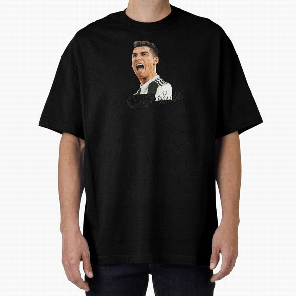 Cr7 Cristiano Ronaldo 7 Oversized T-Shirt Bring Legendary Rivalry Energy to FIFA World Cup 2026 Group Stage for Fans of Messi, Neymar and Mbappe and France, Bringing Soccer Culture, Superstar Moments, National Team Dreams and Competitive Fire;