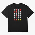 Cristiano Ronaldo Football Shirt Oversized T-Shirt Showcase the FIFA World Cup 2026 USA Canada Mexico Journey through Messi Highlights, England and Germany Pride, Soccer Culture, Superstar Moments, National Team Dreams and Competitive Fire; Perfect