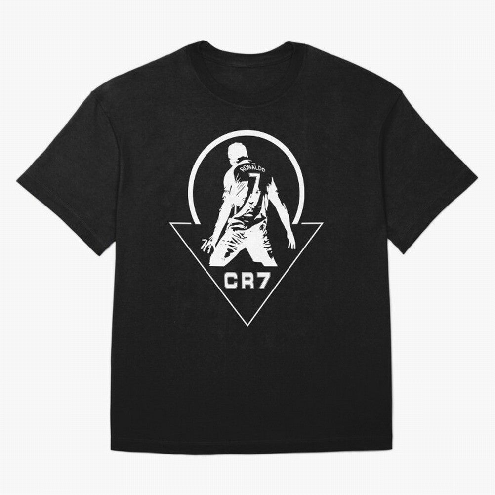 C R 7 Oversized T-Shirt Support the Legends of FIFA World Cup 2026 Spirit, Made for Argentina, France and Brazil, Neymar, Retro Football Energy, Iconic Rivalries, Trophy Chase Drama and Stadium Atmosphere; Great for Supporters Who Love Legendary