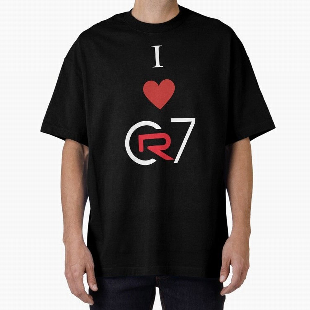 Cristiano Ronaldo T-shirt Oversized T-Shirt Show Passion for the Stars of FIFA World Cup 2026 Group Stage for Fans of CR7 and England, France and Netherlands, Bringing Soccer Culture, Superstar Moments, National Team Dreams and Competitive Fire;