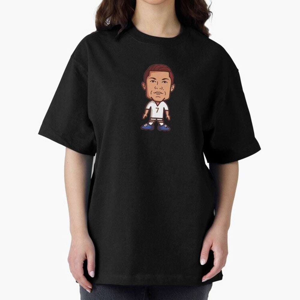 Cr7 Cristiano Ronaldo Oversized T-Shirt Embrace Global Football Passion for FIFA World Cup 2026 Group Stage, Built around Cristiano Ronaldo, Argentina, Soccer Culture, Superstar Moments, National Team Dreams and Competitive Fire; Perfect for People