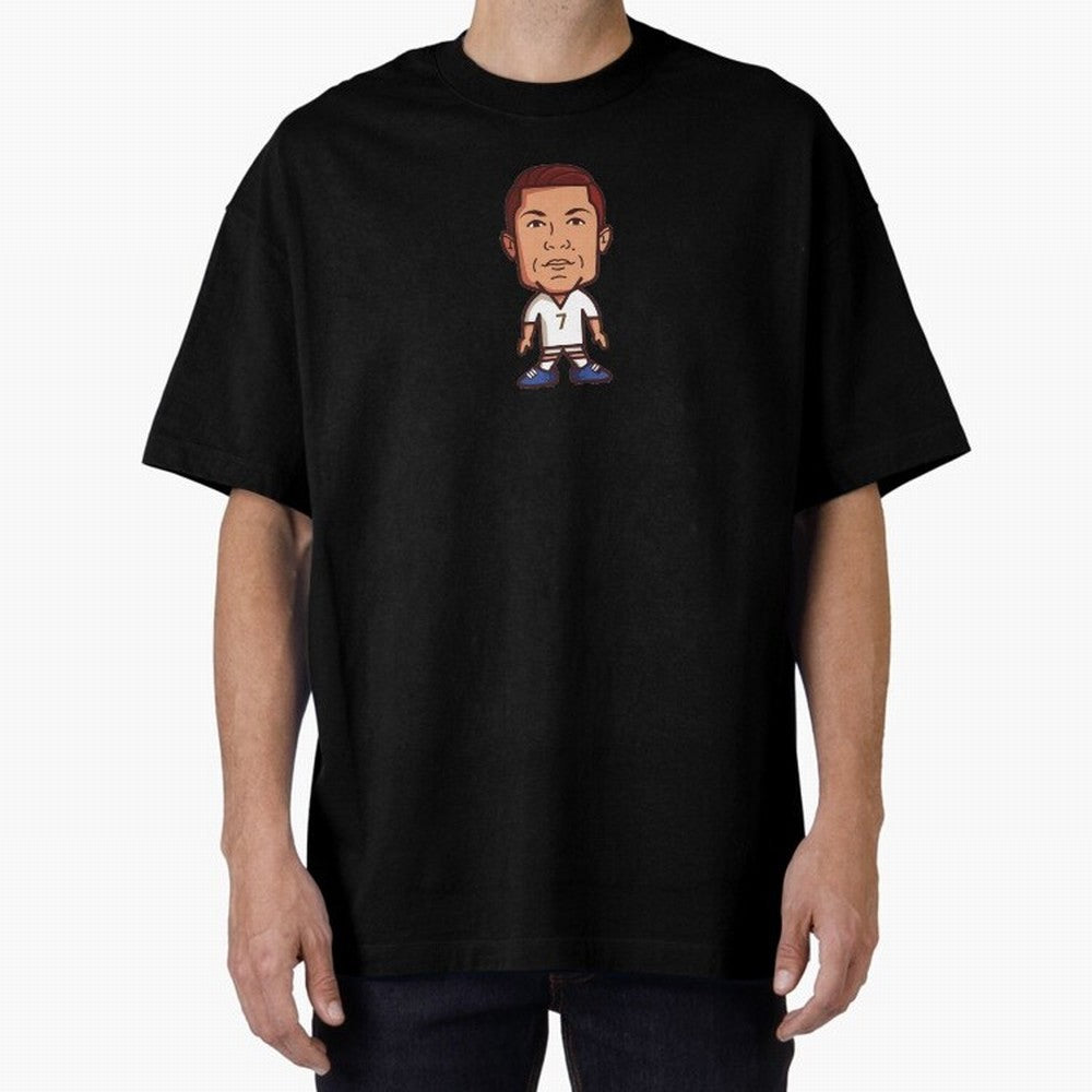 Cr7 Cristiano Ronaldo Oversized T-Shirt Embrace Global Football Passion for FIFA World Cup 2026 Group Stage, Built around Cristiano Ronaldo, Argentina, Soccer Culture, Superstar Moments, National Team Dreams and Competitive Fire; Perfect for People