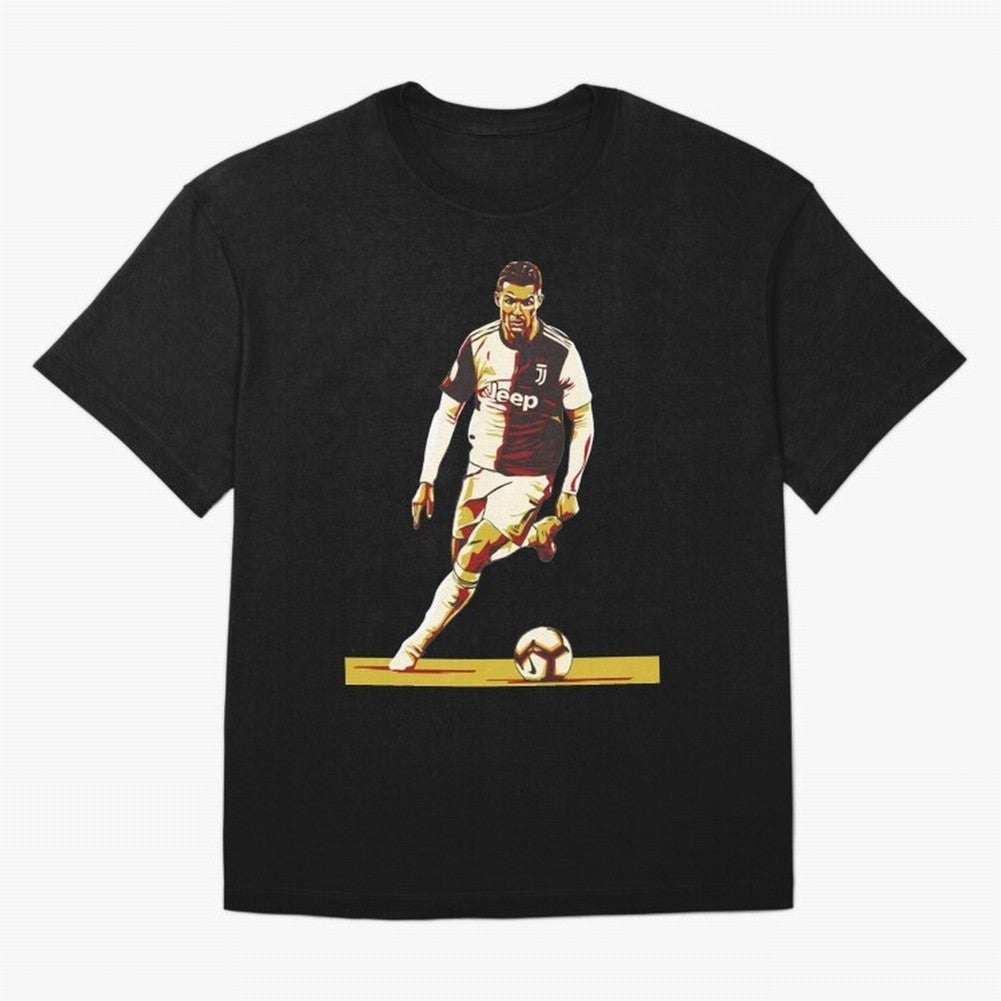 Cristiano Ronaldo Ronaldo Oversized T-Shirt Back the Journey through FIFA World Cup 2026 Group Stage for Fans of Haaland and Mbappe and Spain, Bringing Champion Mindset, Group Stage Buzz, Knockout Tension and Passionate Fan Culture; Perfect for