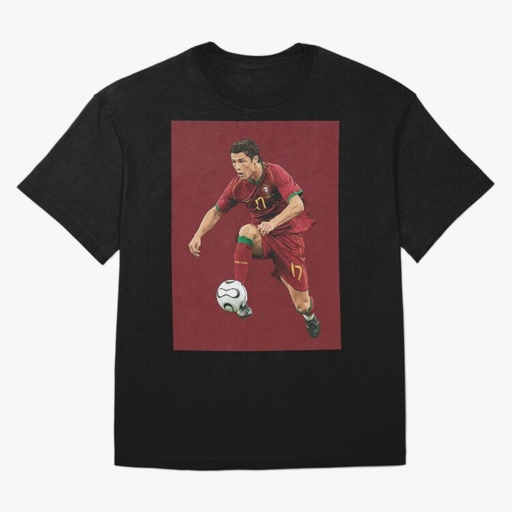 Ronaldo Oversized T-Shirt Get Ready for Match Day Hype around FIFA World Cup 2026 Group Stage, Mbappe and Neymar, Spain, Vintage Soccer Flavor, Modern Football Stars, National Flags and Final Night Emotion; Perfect for Supporters Who Want Bold