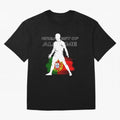 Cristiano Ronaldo Portugal Greatest Of All Time Oversized T-Shirt Support Iconic Players in FIFA World Cup 2026 USA Canada Mexico for Fans of Messi, Neymar and Mbappe and Germany, Bringing Global Supporter Spirit, Legendary Goals, National Colors