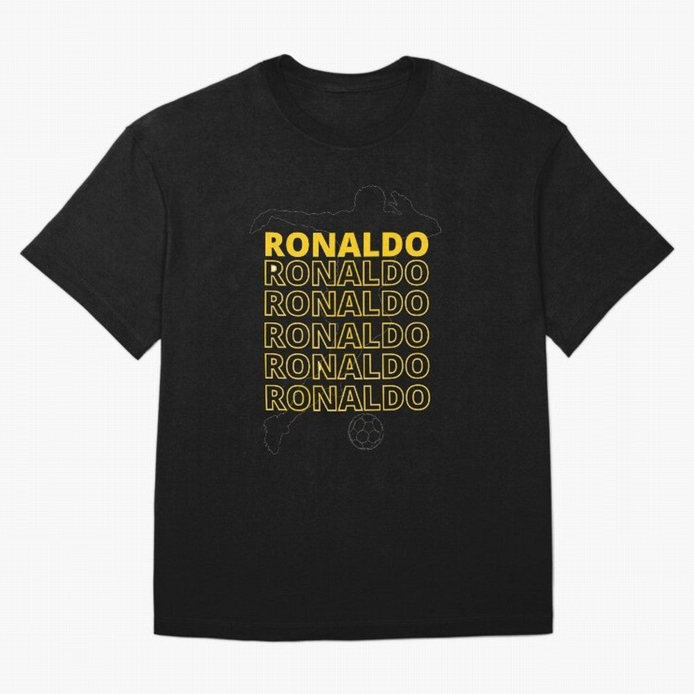 Ronaldo Oversized T-Shirt Carry National Pride through Match Day Hype around FIFA World Cup 2026 USA Canada Mexico, Cristiano Ronaldo, Haaland and CR7, England, Retro Football Energy, Iconic Rivalries, Trophy Chase Drama and Stadium Atmosphere;