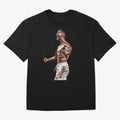 Cristiano Ronaldo - Celebration - CR7 - Manchester United Oversized T-Shirt Celebrate the Road through FIFA World Cup 2026 for Fans of Mbappe and England, France and Netherlands, Bringing Supporter Pride, Iconic Celebrations, Legendary Names and