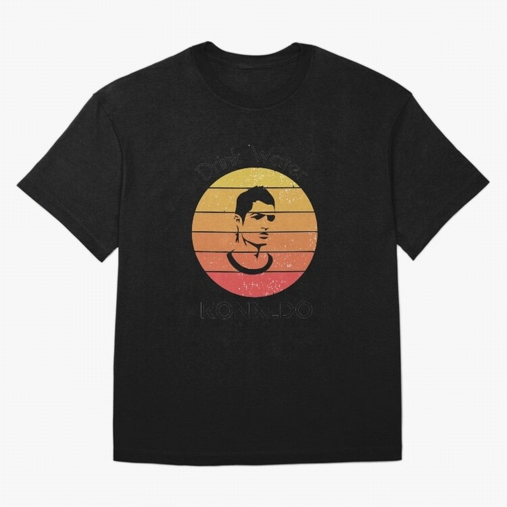 drink water ronaldo Oversized T-Shirt Bring Legendary Rivalry Energy to FIFA World Cup 2026 USA Canada Mexico Spirit, Filled with Portugal, Spain and Germany, CR7 and Messi, Football Festival Excitement, Trophy Ambitions, Country Rivalries and Star