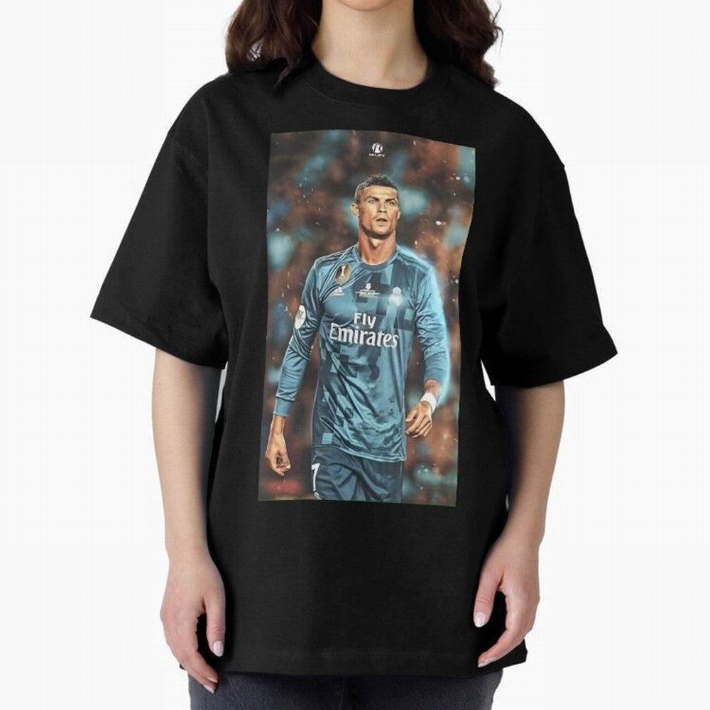 Cr7 Oversized T-Shirt Stand Out with Spirit from FIFA World Cup 2026 USA Canada Mexico Centered on Haaland, Brazil, Portugal and Argentina Energy, Stadium Chants, National Pride, Trophy Dreams and Unforgettable Football Memories; Created for Match
