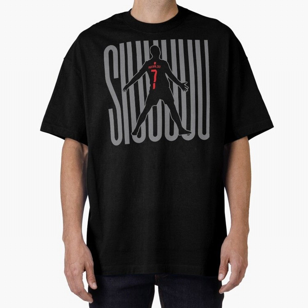 Siuuuuu Cristiano Ronaldo Oversized T-Shirt Cheer through Every Moment of FIFA World Cup 2026 USA Canada Mexico with Cristiano Ronaldo, England, France and Netherlands Energy, Stadium Chants, National Pride, Trophy Dreams and Unforgettable Football