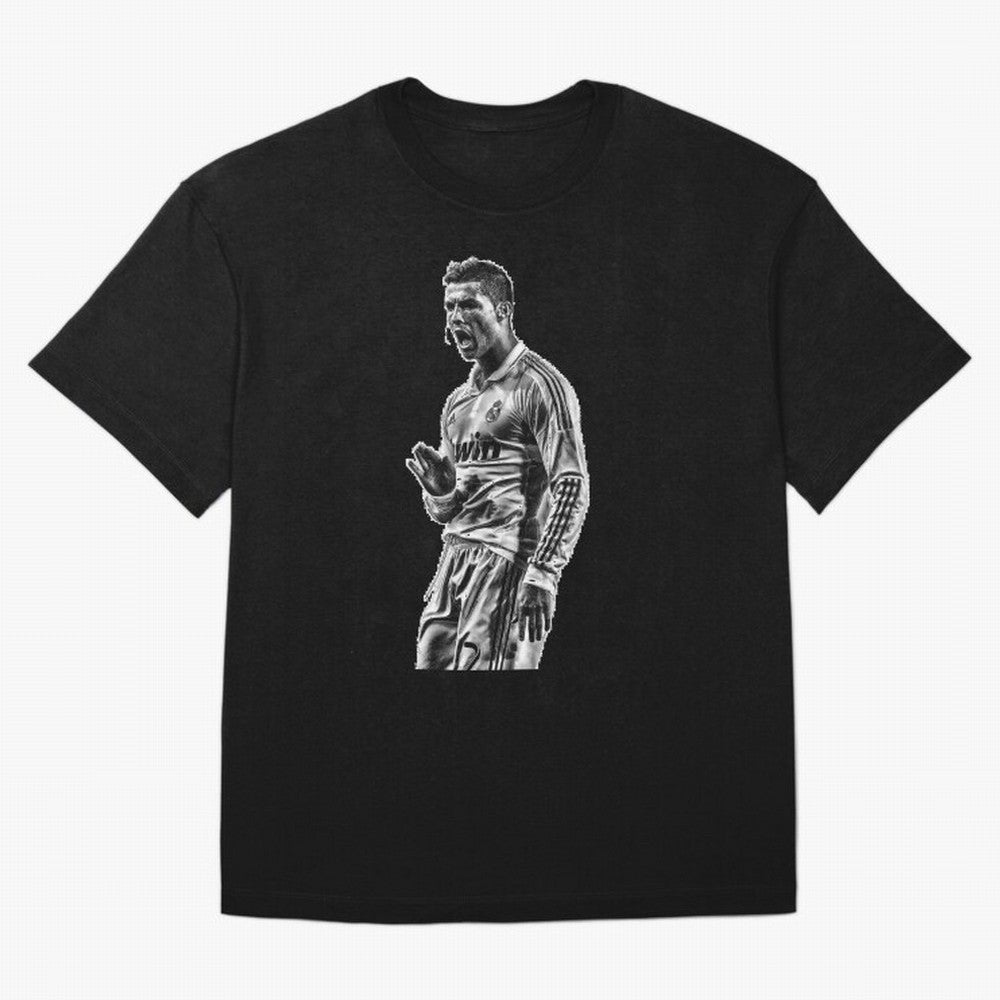 Cristiano Ronaldo Calma Oversized T-Shirt Enjoy the Biggest Football Party of FIFA World Cup 2026 Group Stage Filled with Messi, England Energy, Global Supporter Spirit, Legendary Goals, National Colors and Tournament Celebration; Great for Watch