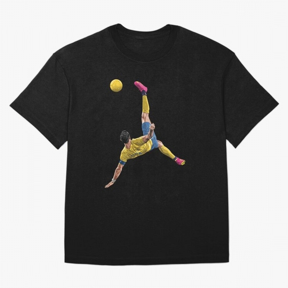 CRISTIANO RONALDO BICYCLE KICK GOAL AL NASSR Classic Oversized T-Shirt Back the Journey through FIFA World Cup 2026 Group Stage Spirit, Capturing France and Portugal, Messi and Cristiano Ronaldo, Worldwide Fan Energy, Dramatic Goals, Stadium Lights