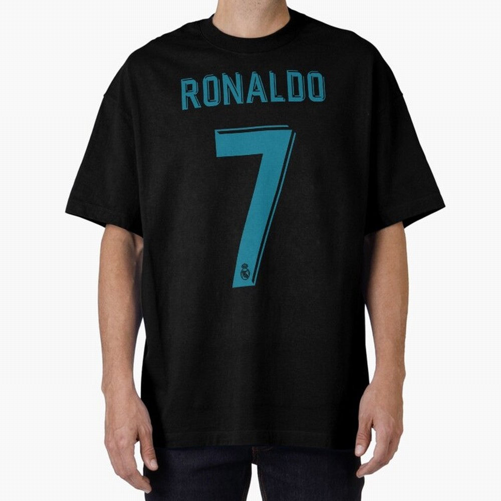 Cristiano Ronaldo 2018 Oversized T-Shirt Make Memories around FIFA World Cup 2026 Group Stage Inspired by Neymar, Haaland and Cristiano Ronaldo, England, France and Netherlands Energy, Supporter Pride, Iconic Celebrations, Legendary Names and