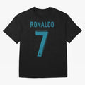 Cristiano Ronaldo 2018 Oversized T-Shirt Make Memories around FIFA World Cup 2026 Group Stage Inspired by Neymar, Haaland and Cristiano Ronaldo, England, France and Netherlands Energy, Supporter Pride, Iconic Celebrations, Legendary Names and