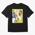 Cristiano Ronaldo Al-Nassr Football Club Oversized T-Shirt Represent FIFA World Cup 2026 Group Stage Featuring Cristiano Ronaldo, Argentina and Brazil Energy, Champion Mindset, Group Stage Buzz, Knockout Tension and Passionate Fan Culture; Ideal