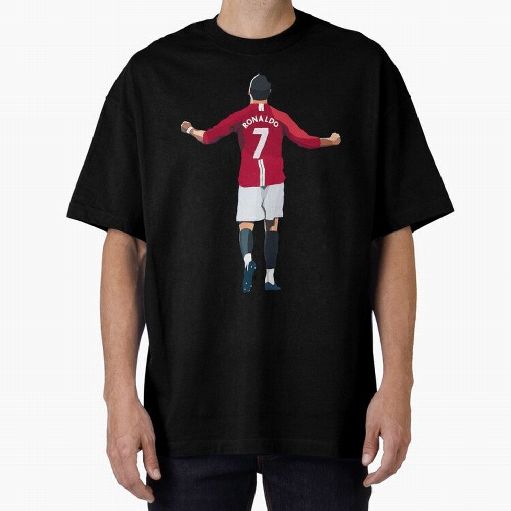 Cristiano Ronaldo Active Oversized T-Shirt Make Memories around FIFA World Cup 2026 USA Canada Mexico for Fans of Mbappe and Neymar and Spain and Netherlands, Bringing Stadium Chants, National Pride, Trophy Dreams and Unforgettable Football