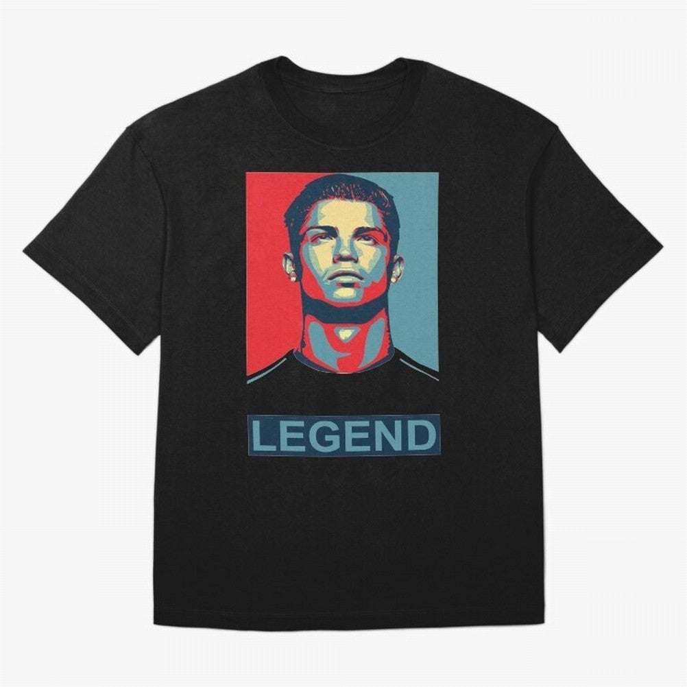 cristiano ronaldo legend Oversized T-Shirt Celebrate Classic Football Spirit in Global Football Passion for FIFA World Cup 2026, Celebrating Mbappe and Neymar, Spain and Netherlands, Match Day Excitement, Supporter Culture, Golden Goals and Global