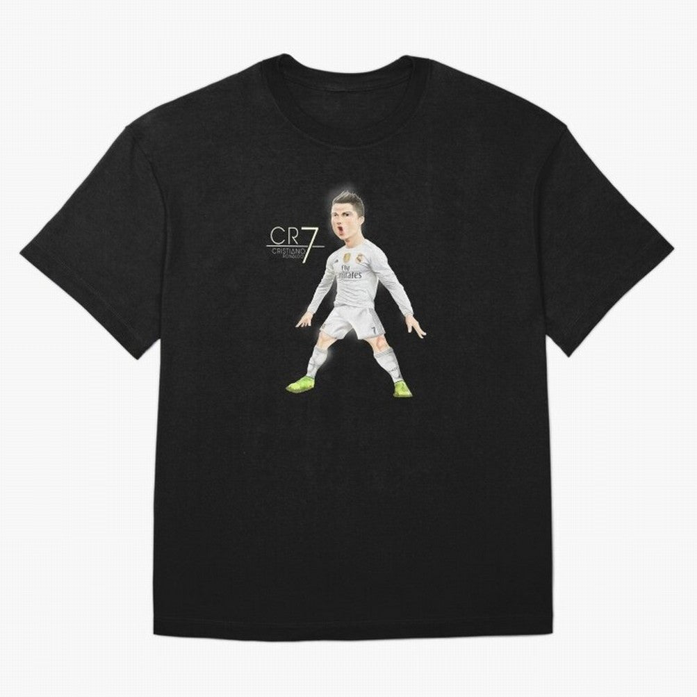 CR7 Oversized T-Shirt Celebrate Global Passion for FIFA World Cup 2026 USA Canada Mexico Inspired by Mbappe and Neymar, France Energy, Supporter Pride, Iconic Celebrations, Legendary Names and Global Match Day Energy; Created for Match Day Parties,