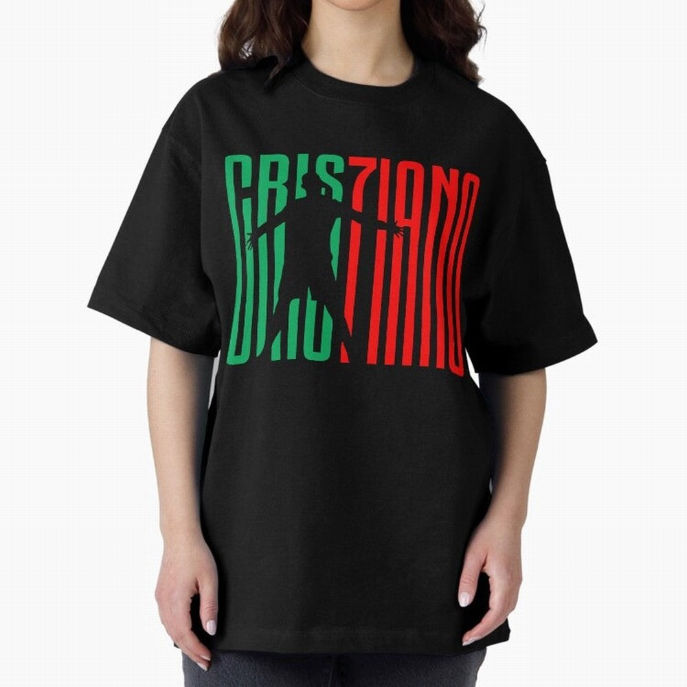 Cristiano Ronaldo 7 Oversized T-Shirt Turn Every Weekend Toward FIFA World Cup 2026 Filled with Messi, Brazil Energy, Retro Football Energy, Iconic Rivalries, Trophy Chase Drama and Stadium Atmosphere; Ideal for Fans Who Follow Messi, Cristiano