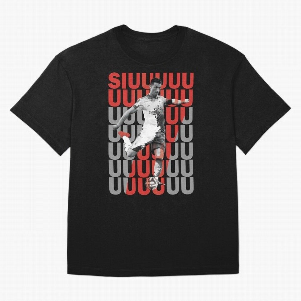 Siuuuuuu Cristiano Ronaldo Oversized T-Shirt Feel the Trophy Chase of Global Football Passion for FIFA World Cup 2026 Group Stage, with CR7 and Messi, England and Germany, Football Passion, Legendary Performances, Festival Vibes and Supporter