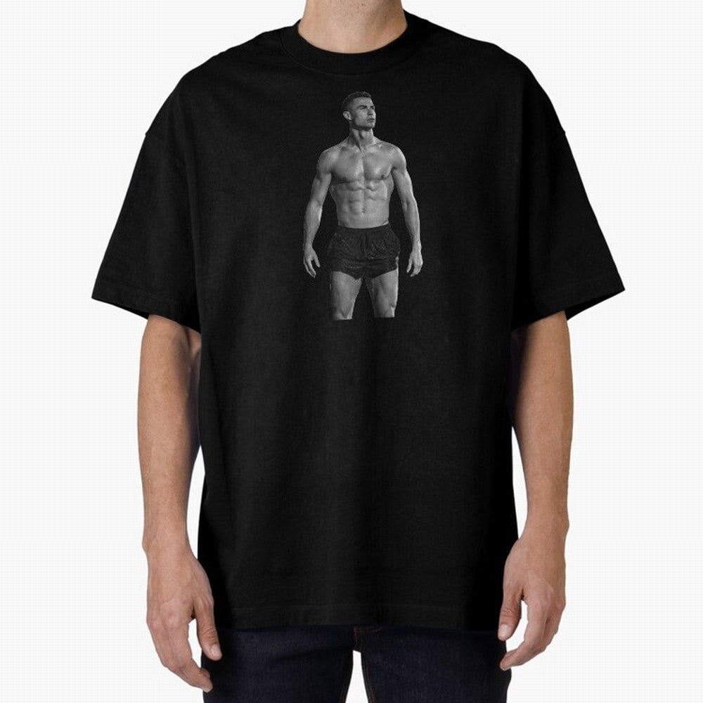 Cristiano Ronaldo Oversized T-Shirt Upgrade FIFA World Cup 2026 USA Canada Mexico Capturing Haaland, Brazil, Portugal and Argentina Energy, Stadium Chants, National Pride, Trophy Dreams and Unforgettable Football Memories; Created for Match Day