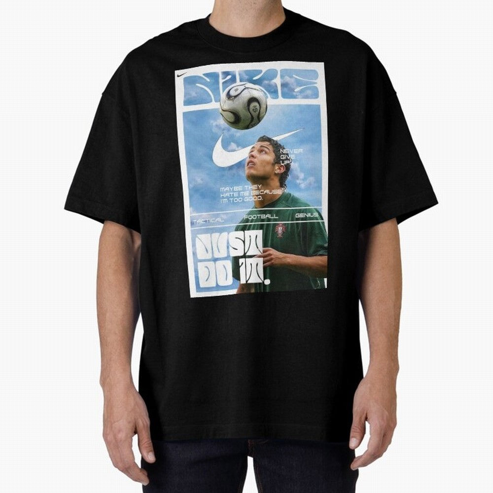 CR7 Oversized T-Shirt Unlock FIFA World Cup 2026 USA Canada Mexico for Fans of Neymar and Brazil, Portugal and Argentina, Bringing Stadium Chants, National Pride, Trophy Dreams and Unforgettable Football Memories; Perfect for Supporters Who Want