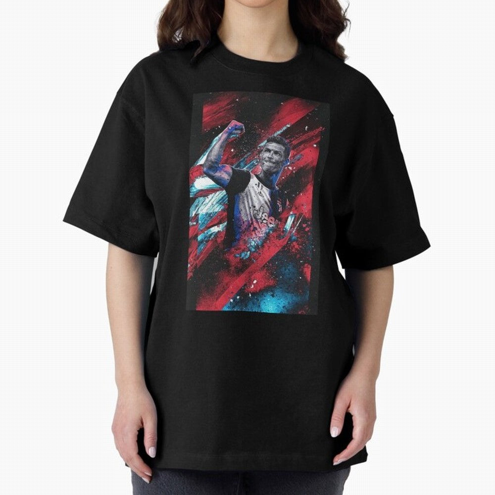 CRISTIANO RONALDO - RANGE N ¡ã 1 iPhone Case Oversized T-Shirt Follow the Road to FIFA World Cup 2026 Featuring Cristiano Ronaldo, Haaland and CR7, England, France and Netherlands Energy, Goal Celebration Energy, Supporter Heritage, Football Icons