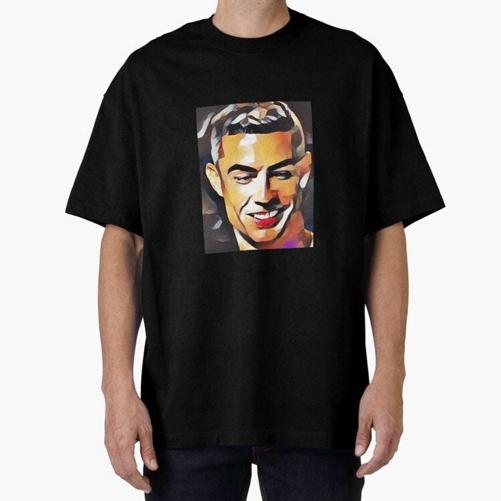 Cristiano Ronaldo Oversized T-Shirt Show Support during FIFA World Cup 2026 USA Canada Mexico Built around Cristiano Ronaldo, Haaland and CR7, Spain Energy, Champion Mindset, Group Stage Buzz, Knockout Tension and Passionate Fan Culture; Created