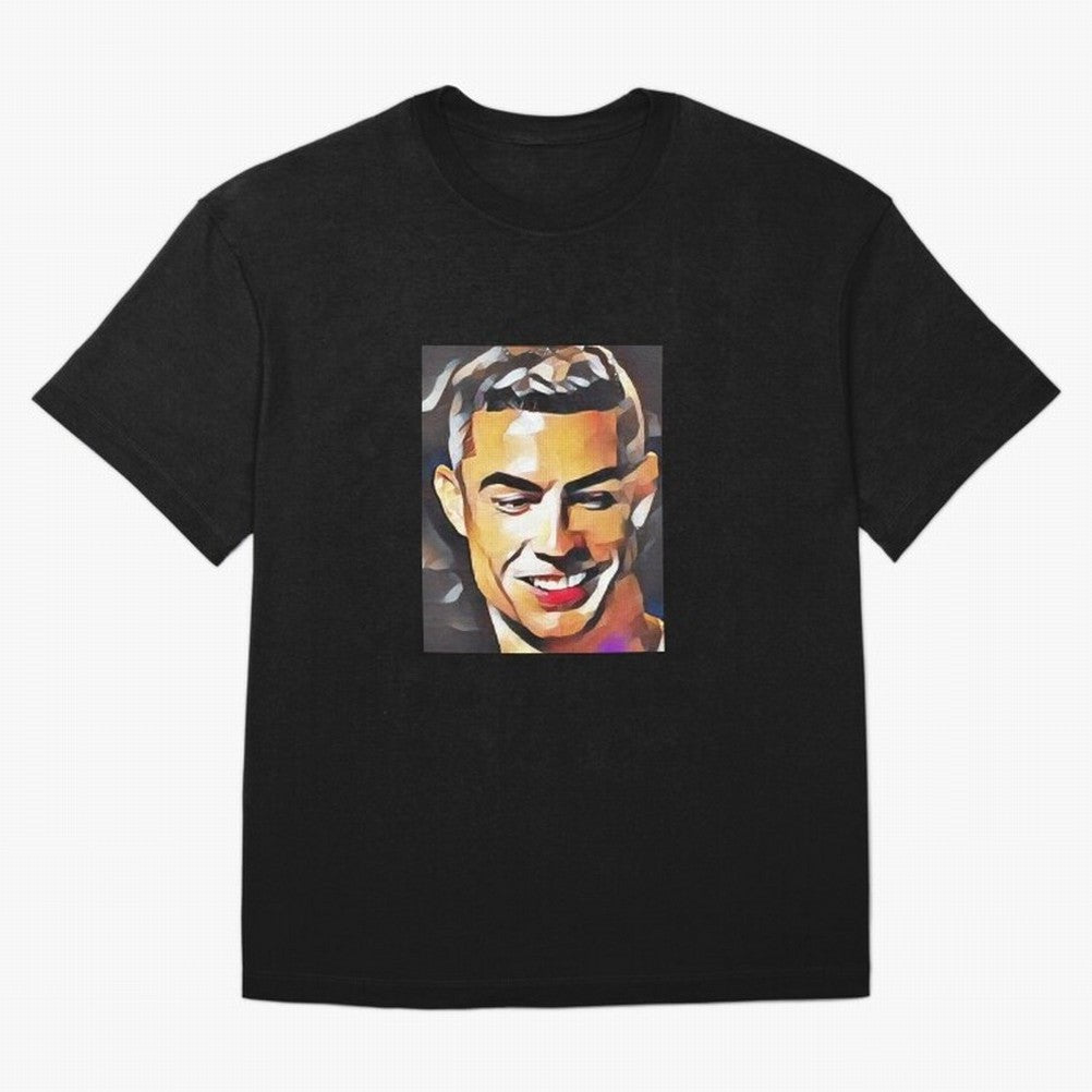 Cristiano Ronaldo Oversized T-Shirt Show Support during FIFA World Cup 2026 USA Canada Mexico Built around Cristiano Ronaldo, Haaland and CR7, Spain Energy, Champion Mindset, Group Stage Buzz, Knockout Tension and Passionate Fan Culture; Created