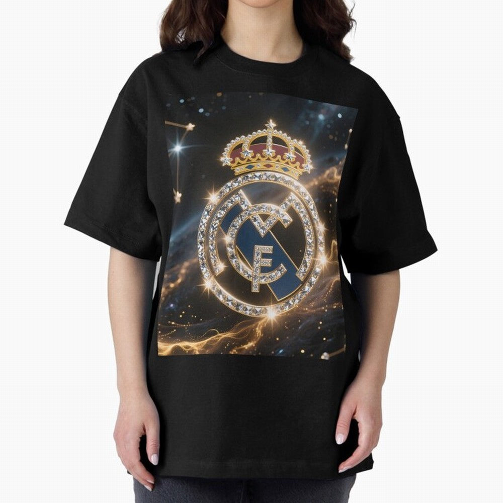 Bernab¨¦u Oversized T-Shirt Celebrate Fan Culture around the FIFA World Cup 2026 USA Canada Mexico Journey through Neymar, Haaland and Cristiano Ronaldo Highlights, Argentina, France and Brazil Pride, Global Supporter Spirit, Legendary Goals,