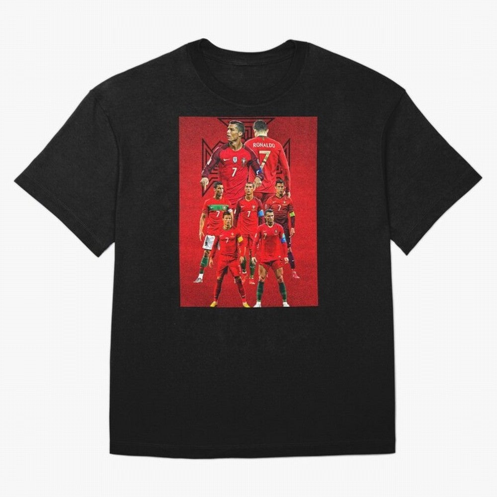 ronaldo Oversized T-Shirt Enjoy FIFA World Cup 2026 Group Stage Celebrating CR7, England, France and Netherlands Energy, Global Supporter Spirit, Legendary Goals, National Colors and Tournament Celebration; Perfect for Fans, Collectors, Family
