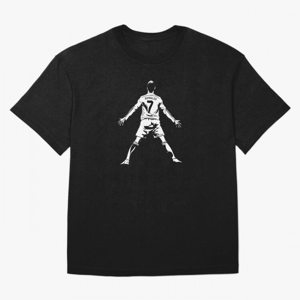CR7 Oversized T-Shirt Relive Match Day Hype around FIFA World Cup 2026 USA Canada Mexico, Mbappe, Brazil, Stadium Chants, National Pride, Trophy Dreams and Unforgettable Football Memories; Created for Match Day Parties, Soccer Gifts, Fan Photos,
