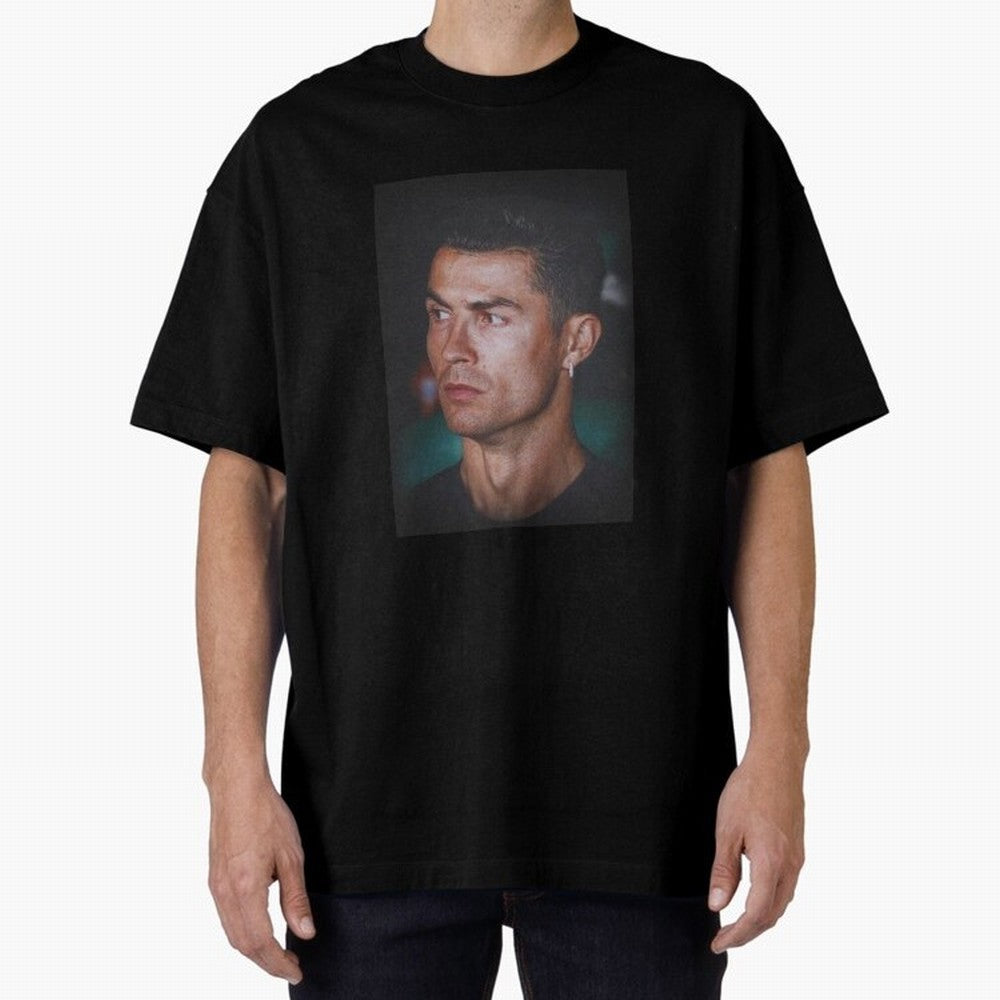 Cristiano Ronaldo Oversized T-Shirt Join the Global Buzz around the FIFA World Cup 2026 Journey through Neymar Highlights, France Pride, Football Passion, Legendary Performances, Festival Vibes and Supporter Community; Perfect for Fans, Collectors,