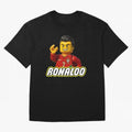 Block CR7 Oversized T-Shirt Unlock FIFA World Cup 2026 for Fans of Mbappe and Neymar and England, France and Netherlands, Bringing Retro Football Energy, Iconic Rivalries, Trophy Chase Drama and Stadium Atmosphere; Made for Collectors Who Enjoy