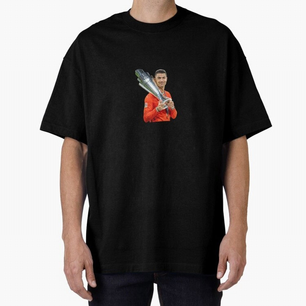 CR7 - Portugal Oversized T-Shirt Bring World Football Passion into FIFA World Cup 2026 Group Stage Spirit, Capturing Argentina, France and Brazil, Cristiano Ronaldo, Stadium Memories, Football Loyalty, International Chants and Championship
