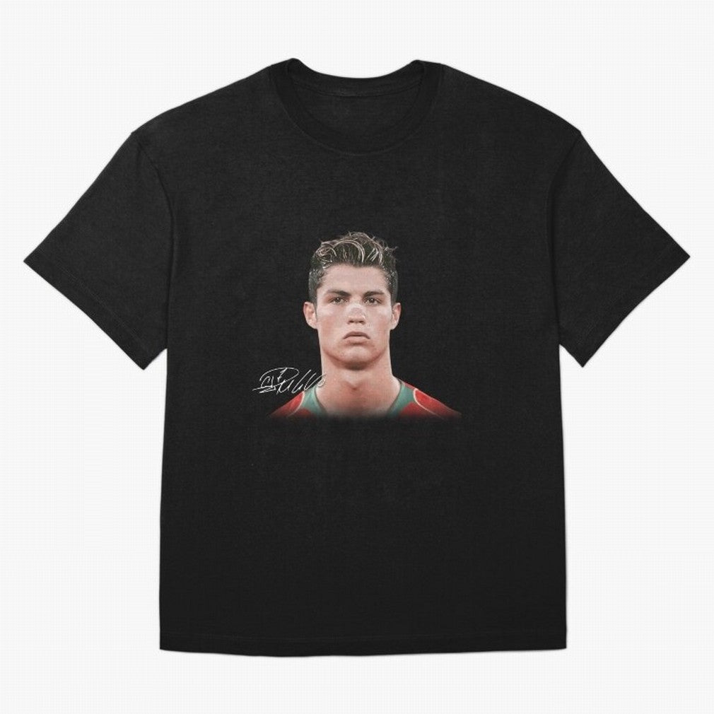 Cristiano Ronaldo Oversized T-Shirt Showcase FIFA World Cup 2026 for Fans of Haaland and England and Germany, Bringing Championship Spirit, Famous Goals, Roaring Crowds and International Football Unity; Perfect for Supporters Who Want Bold Football