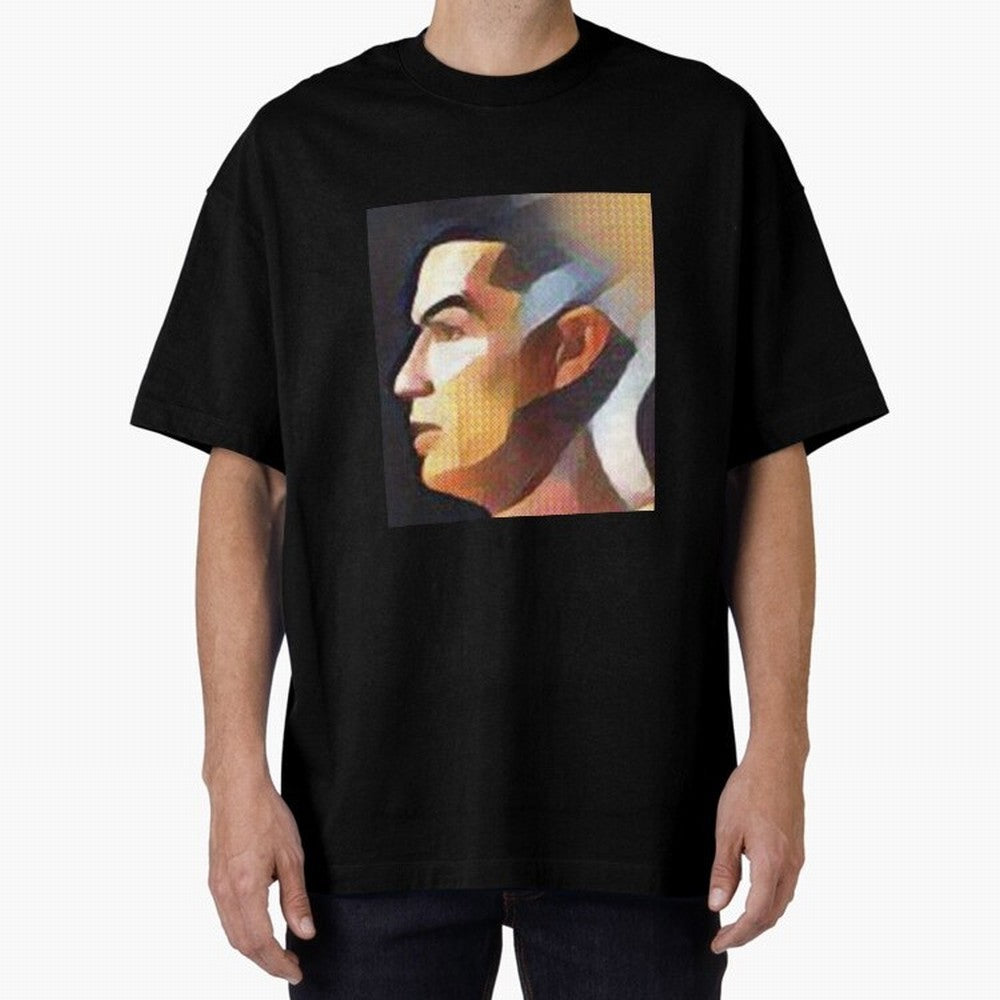 Cristiano Ronaldo Oversized T-Shirt Mark FIFA World Cup 2026 Spirit, Centered on Brazil, Portugal and Argentina, Cristiano Ronaldo, Haaland and CR7, Sports Nostalgia, International Competition, Famous Players and Unforgettable Victories; Perfect