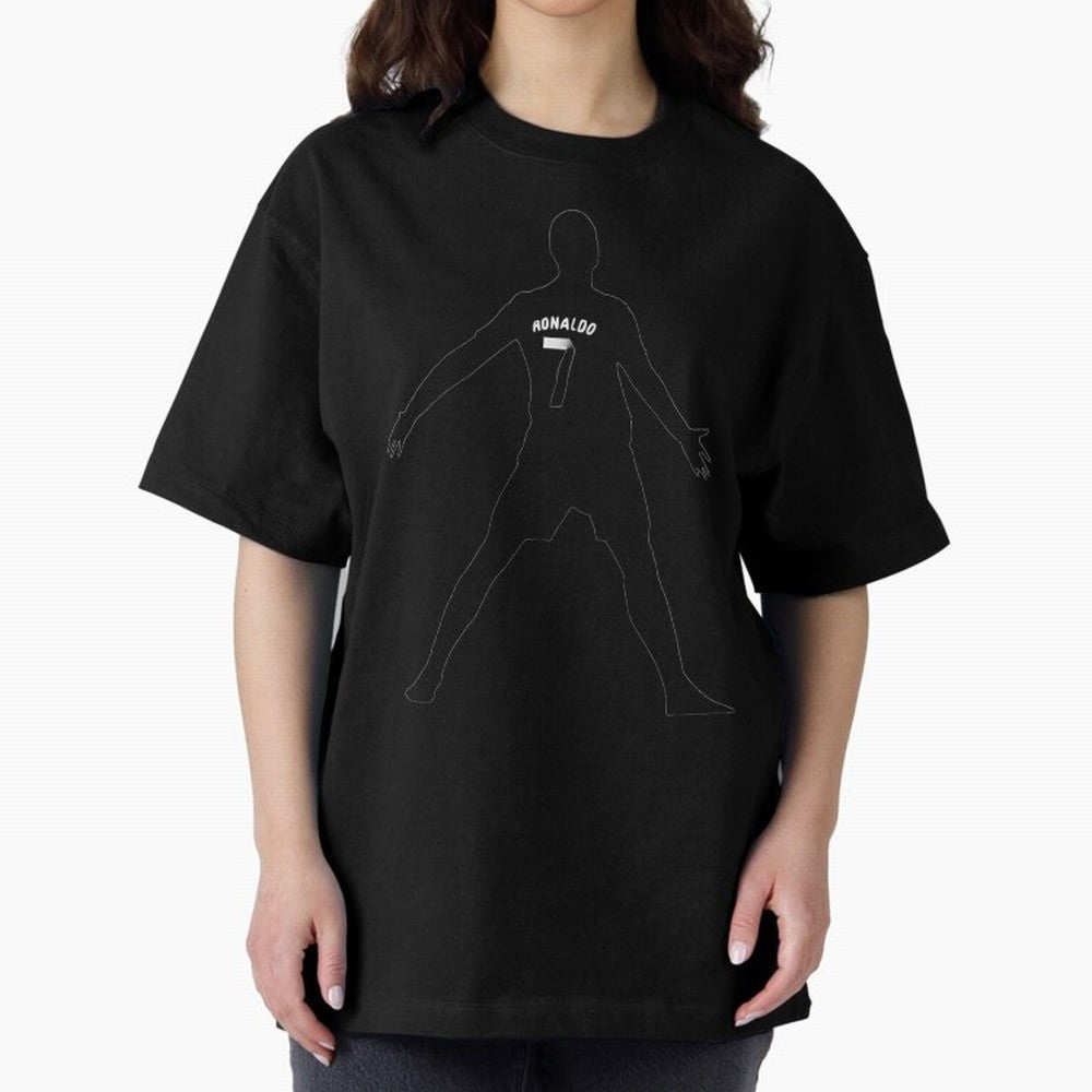 CR7 Oversized T-Shirt Celebrate Fan Culture around Match Day Hype around FIFA World Cup 2026 USA Canada Mexico, Cristiano Ronaldo, England, France and Netherlands, Champion Mindset, Group Stage Buzz, Knockout Tension and Passionate Fan Culture;