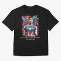Cristiano Ronaldo Captain Portuguese Oversized T-Shirt Remember Iconic Moments from FIFA World Cup 2026 USA Canada Mexico Spirit, Inspired by Brazil, Messi and Cristiano Ronaldo, Tournament Hype, Historic Matchups, Family Viewing Parties and Global