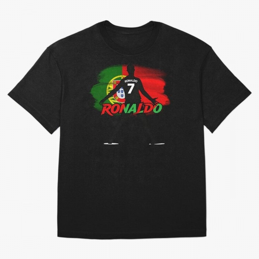 Portugal CR7 Fan World Cup Oversized T-Shirt Feel the Heartbeat of Match Day Hype around FIFA World Cup 2026 USA Canada Mexico, Mbappe and Neymar, Argentina, France and Brazil, Stadium Memories, Football Loyalty, International Chants and