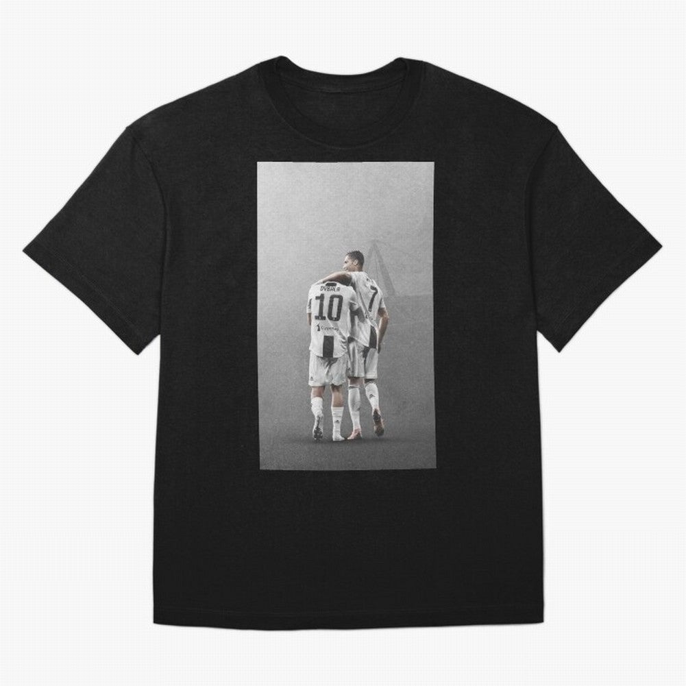 ronaldo with paulo dybala Oversized T-Shirt Unlock FIFA World Cup 2026 USA Canada Mexico Spirit, Made for Portugal, Cristiano Ronaldo, Game Day Rituals, Football Legends, Country Pride and the Road to the Final; Ideal for Passionate Fans Who Love