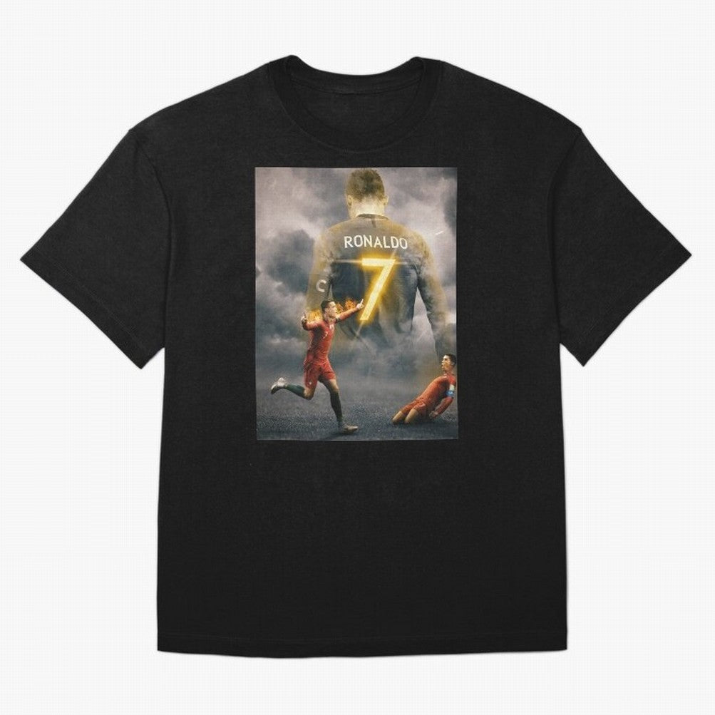 Art CR7 Wallpaper Oversized T-Shirt Make Every Kick Count in FIFA World Cup 2026 USA Canada Mexico Centered on Neymar, England and Germany Energy, Supporter Pride, Iconic Celebrations, Legendary Names and Global Match Day Energy; Made for Die Hard