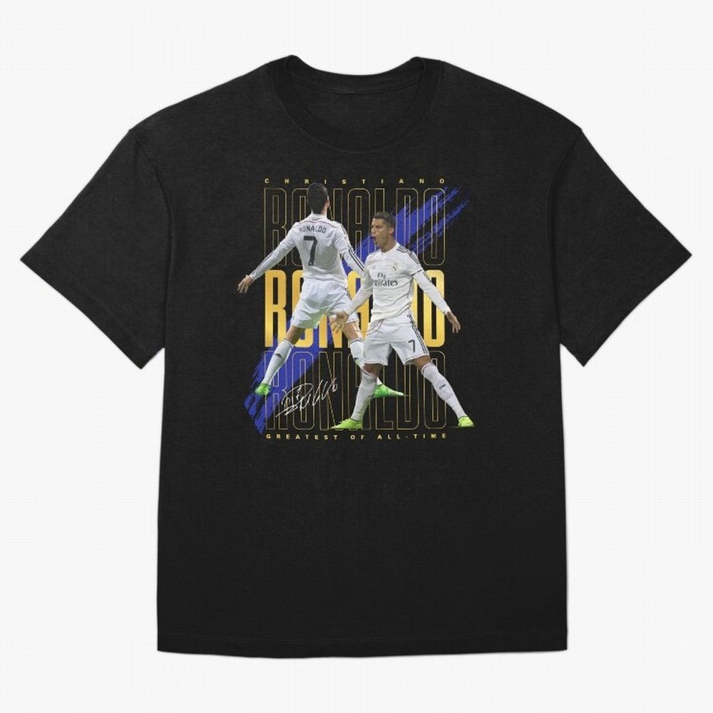 Cristiano Ronaldo Suuiii! Oversized T-Shirt Honor the Beautiful Game during Global Football Passion for FIFA World Cup 2026 Group Stage, Made for Mbappe, Portugal, Spain and Germany, Vintage Soccer Flavor, Modern Football Stars, National Flags and