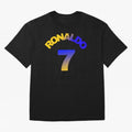 Cristiano Ronaldo Manchester United Oversized T-Shirt Follow the Final Road of the FIFA World Cup 2026 Group Stage Journey through Mbappe Highlights, Spain and Netherlands Pride, Championship Spirit, Famous Goals, Roaring Crowds and International