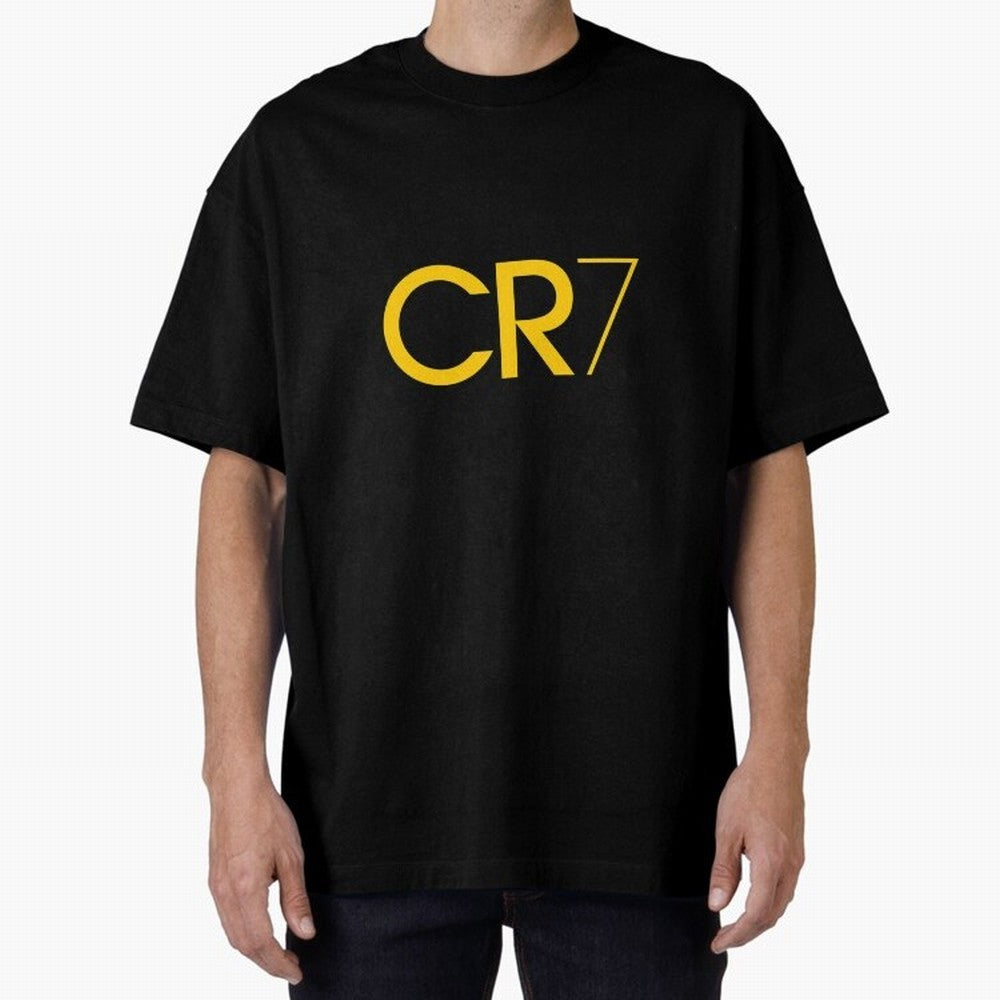 Cristiano, Ronaldo CR7 Oversized T-Shirt Support the Legends of FIFA World Cup 2026 Group Stage for Fans of Messi and Spain and Netherlands, Bringing Match Day Excitement, Supporter Culture, Golden Goals and Global Football Passion; Ideal for