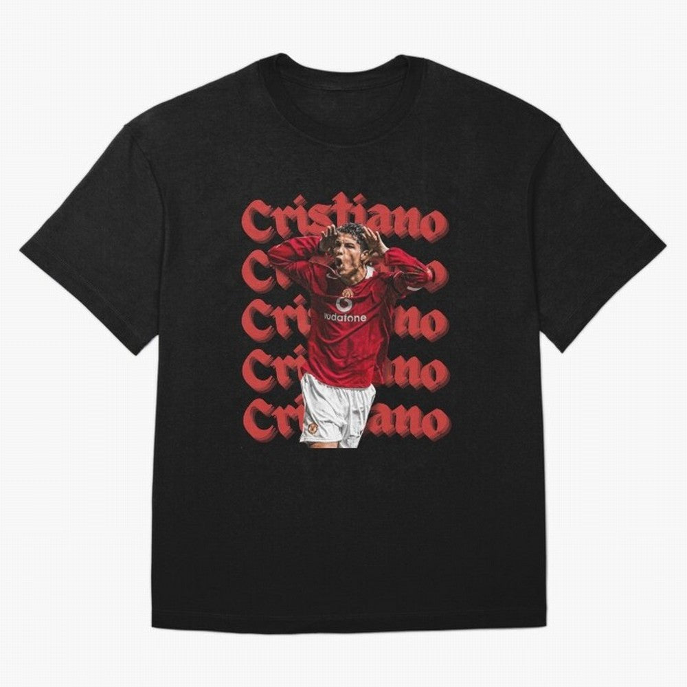 CR7 Oversized T-Shirt Capture FIFA World Cup 2026 Group Stage Spirit, with Argentina, France and Brazil, CR7, Goal Celebration Energy, Supporter Heritage, Football Icons and Worldwide Tournament Joy; Perfect for Fans, Collectors, Family Gatherings,